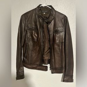 Italian leather jacket